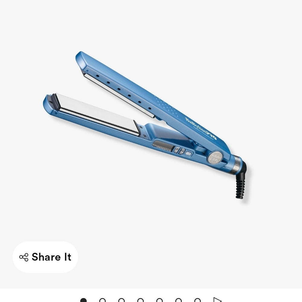 BaBylissPRO Blue Hair Straightener
